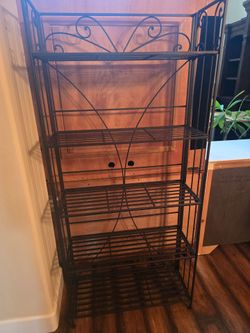 Metal Baker's Rack 5-Tier Shelving Unit