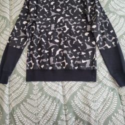 Nike Animal Print Sweatshirt Small