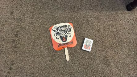 Disneyland Halloween Promotional Items