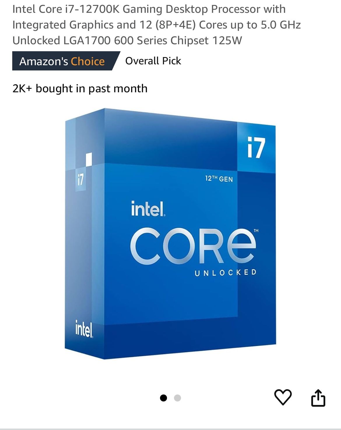 Asus Z-790-P Wifi & I7 12700k