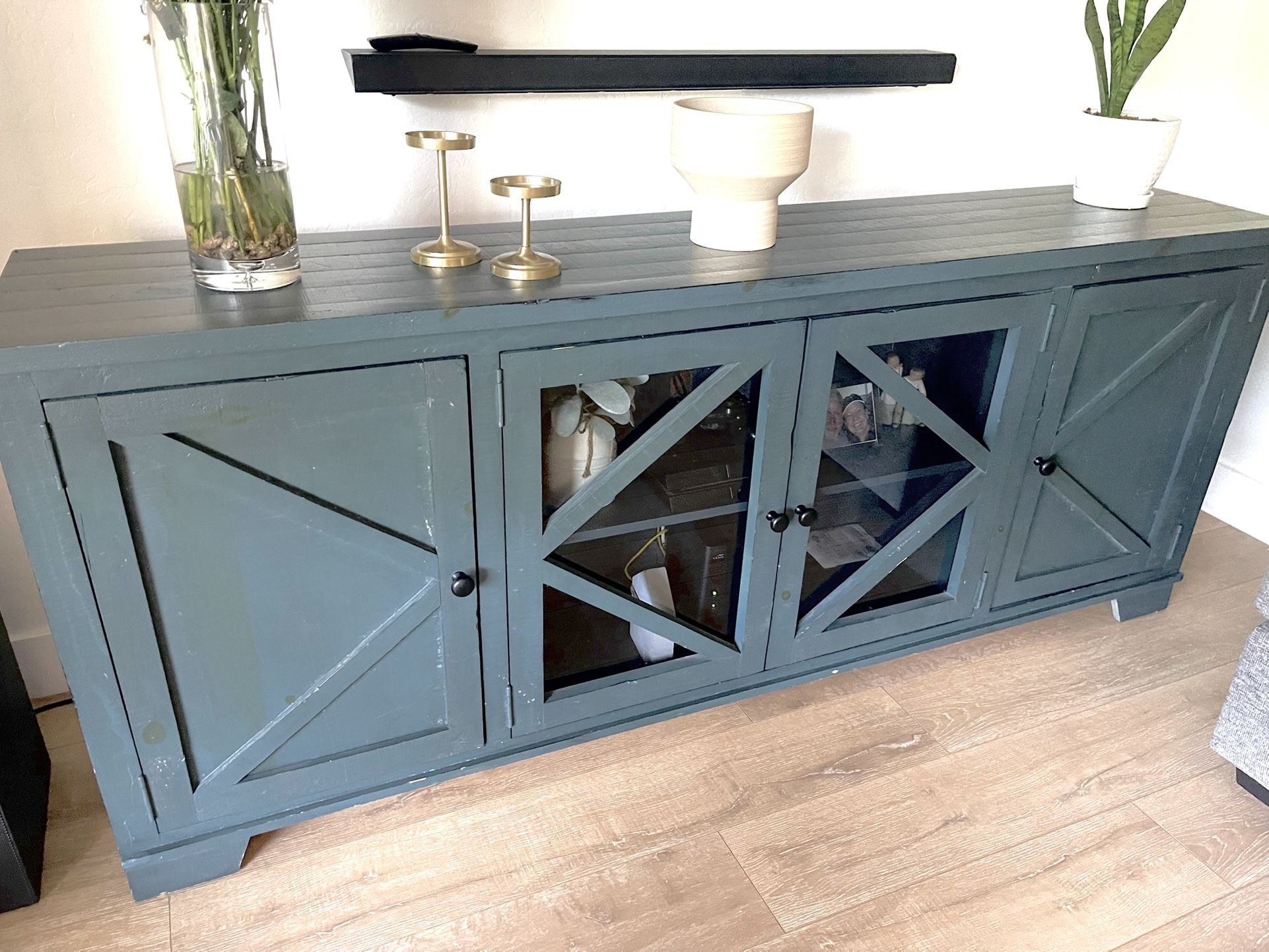 TV Entertainment Center / Farmhouse Modern