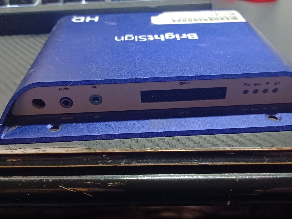 BrightSign HD1024 Full HD Digital Signage Player - Expanded I/O, Includes Power Supply