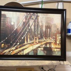 Wall Art Large Decoration Bridge