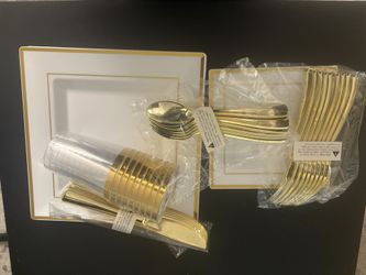 Disposable Plate Set 