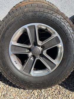 Jeep oem rims and tires