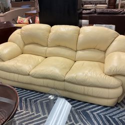 Couch And Love Seat Leather 