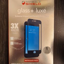 Invisible Shield Glass + Luxe Apple iPhone 6, 6s, 7