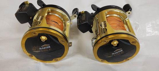 caveel fishing reels Cavalla 2-Speed Limited Edition Midnight Blue Lever vis green CatMaxx monofilament line Cavalla 2-Speed Lever Drag Reels