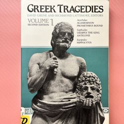 Greek Tragedies Volume 1