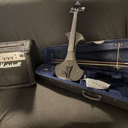 Violín With Equipment