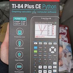 TI 84 Plus CE Python Graphing Calculator 