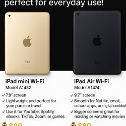 2 IPads for $160