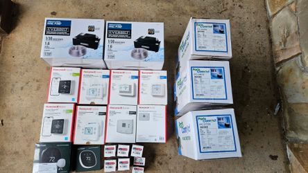 THERMOSTATS,  MOTOR, PUMPS