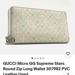 Authentic Gucci Wallet 