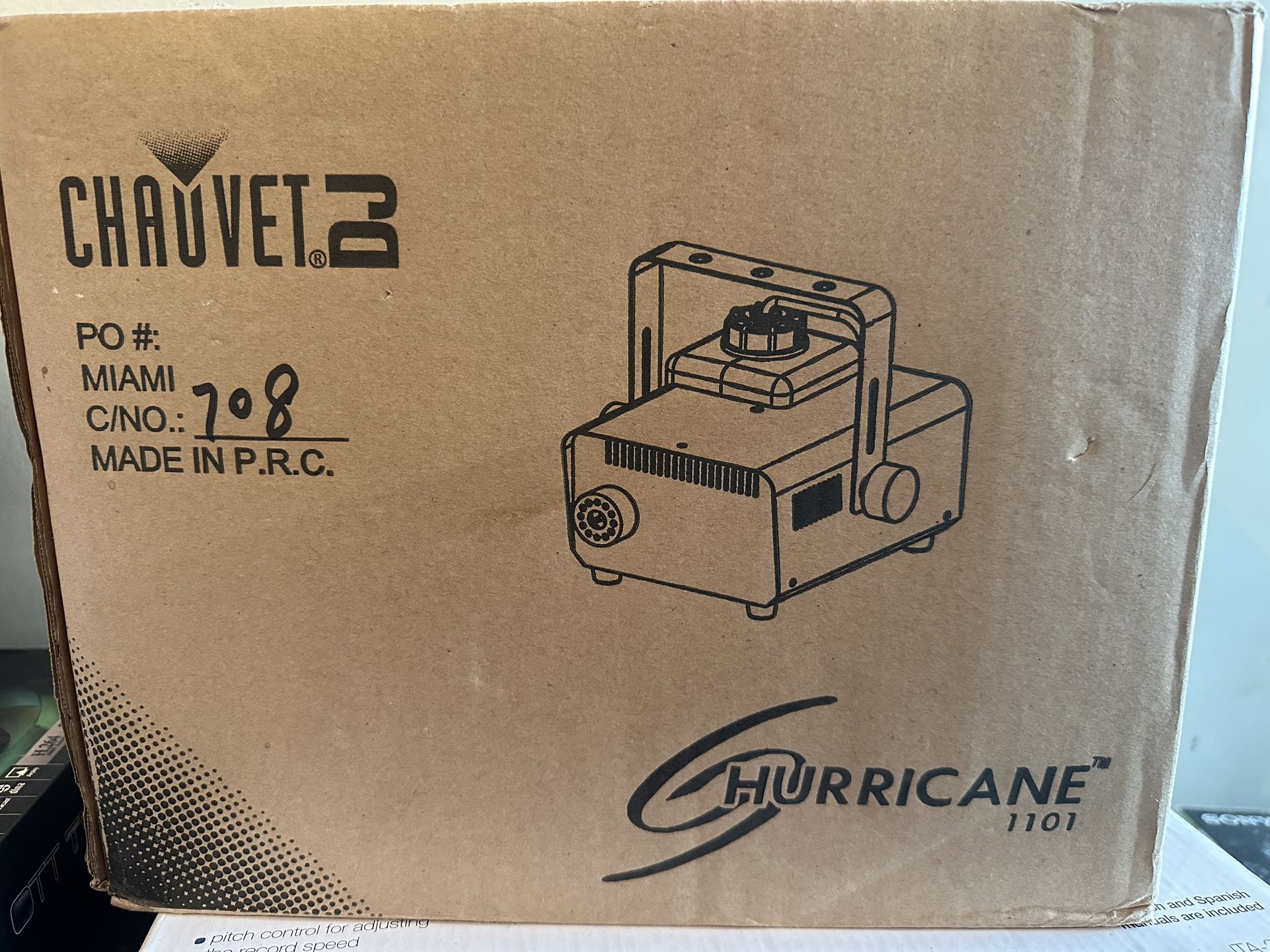 chauvet DJ hurricane 1101