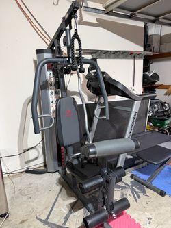 Marcy 150lbs home gym along with ProForm treadmill - Great Condition