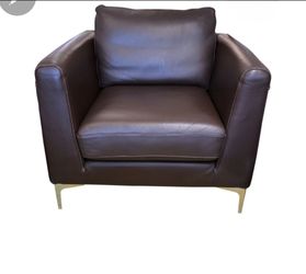 Nicoletti “The Albert” Leather Arm Chair – Priced to Sell