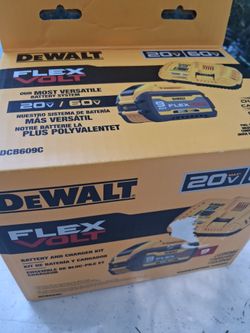 Dewalt Flexvolt 9Ah battery kit