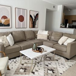Beige Sectional Sofa for Sale in West Palm Beach FL OfferUp