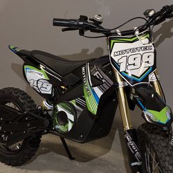 48VOLT E-BIKE MOTO TEC ELECTRIC DIRTBIKE1800WATT