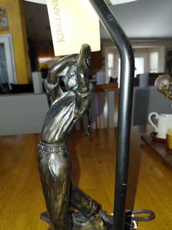 Golfer Lamp