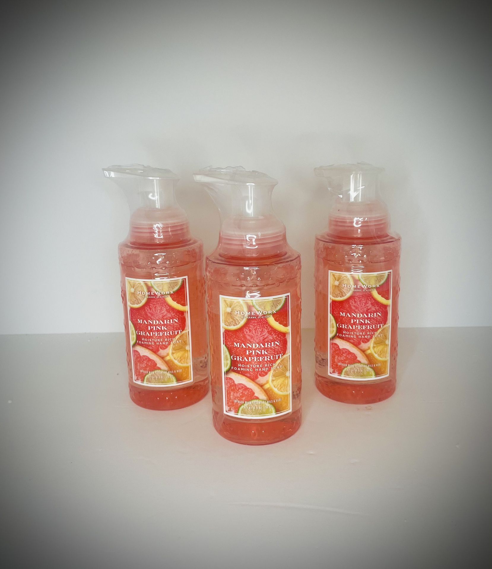 Grapefruit Foaming Hand Soap By Harry Slatkin Set Of 3
