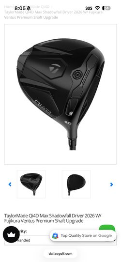 Golf driver QI40