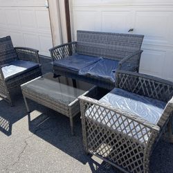 Wicker Patio Set