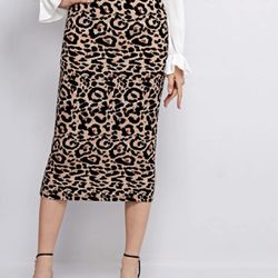 Sexy Leopard Pencil Skirt *NEW*