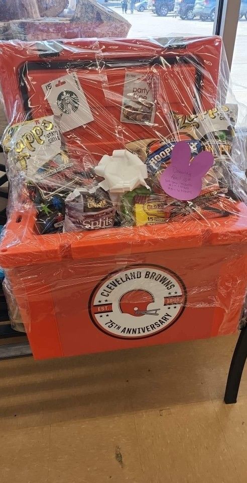 Cleveland Browns 75th Anniversary Grizzly Cooler