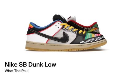 Nike SB Dunk Low What The Paul