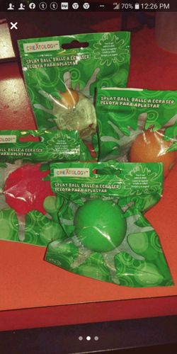 Splat balls. New in package