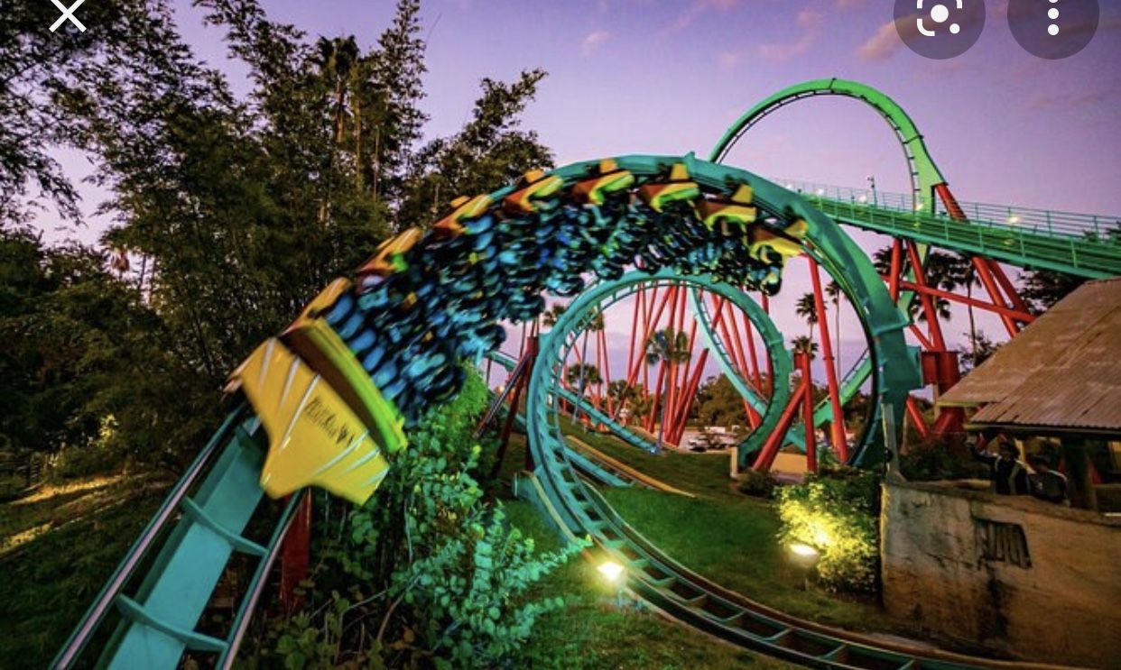 Busch gardens season passes x2. We have two seasons passes that are good Until May of 2024. They are platinum passes so you get free preferred parki