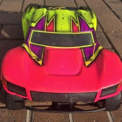 Team Losi Short Course With Upgrades and Custom Painted Body. This Truck Is Loaded 