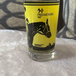 One Glass Preakness 147 May 21, 2022 Stakes Glass Second To None
