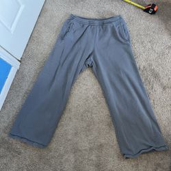 Yeezy Gap Double Layered Heavy Sweatpants Poetic Grey YZY Large