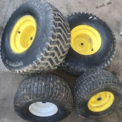 John Deere Riding Lawn mower wheels 20x10x8 & 15x6x6