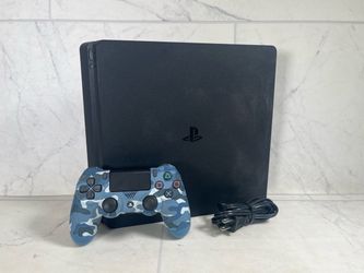 ony PlayStation 4 Slim 1TB Console – PS4 – Jet Black (A1G008389)