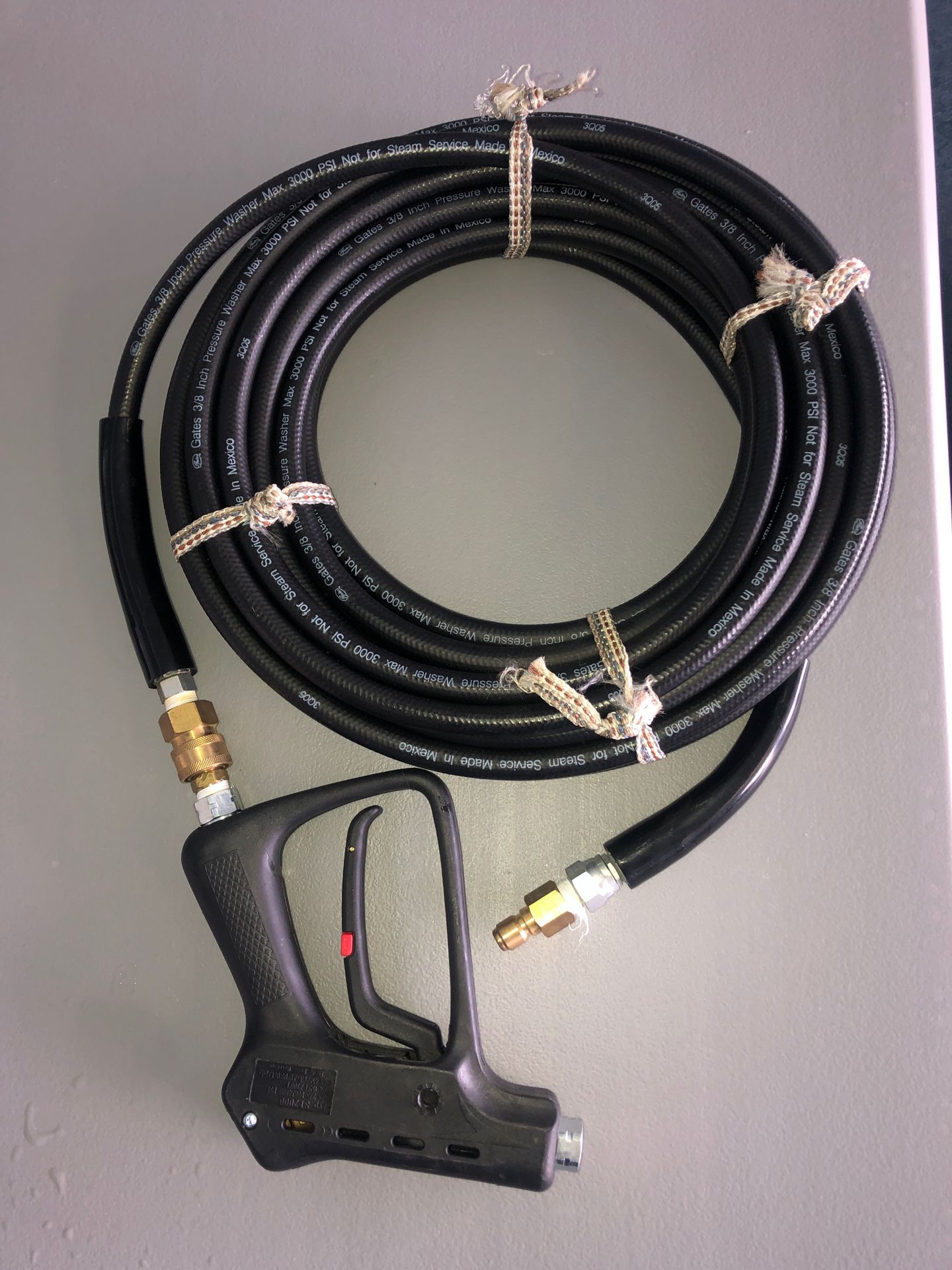 Heavyduty GATES Pressure washer hose with gun . for Sale in Pasco, WA