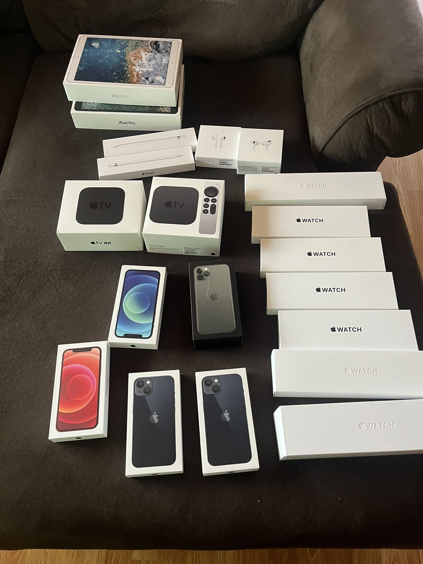 Apple Misc. Empty Boxes