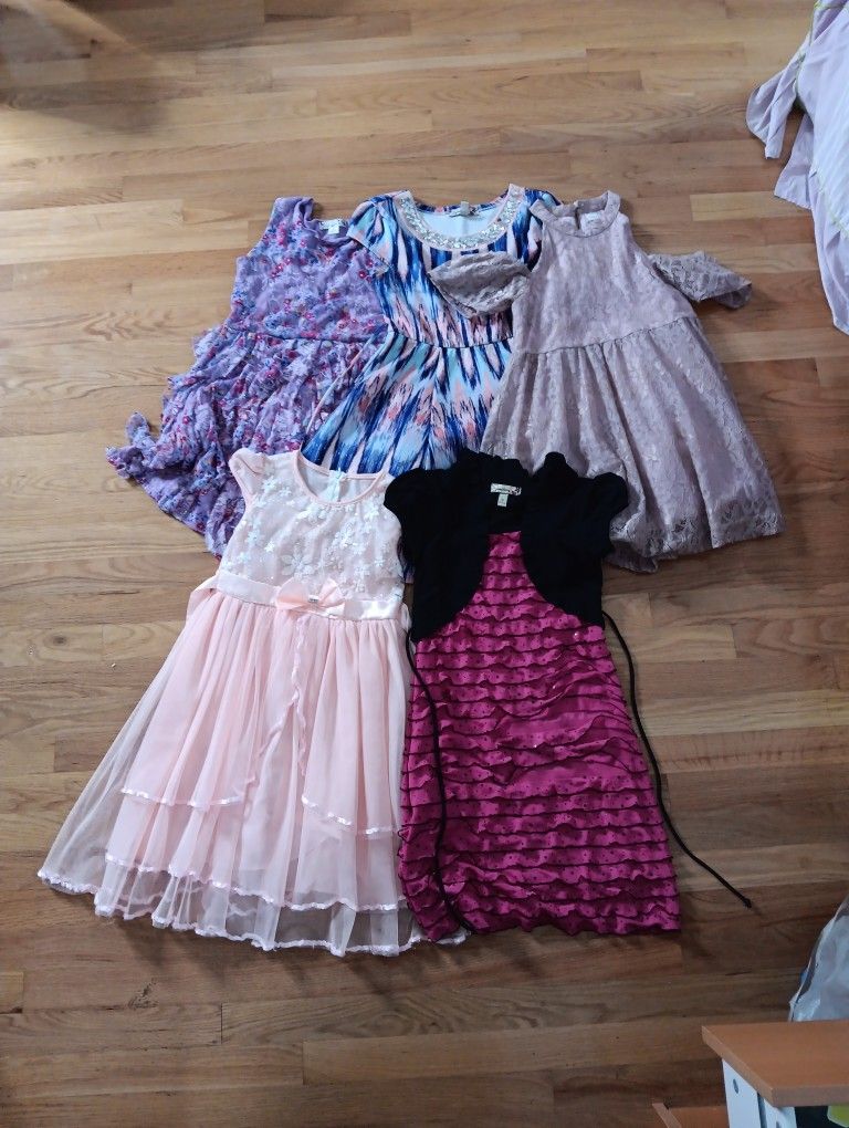 5 For $12 Girl Dresses  Size 10/12
