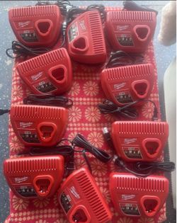 Milwaukee new Charger M12 $10 each one