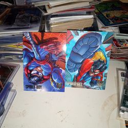 DC Spider-boy 2 Card Lot