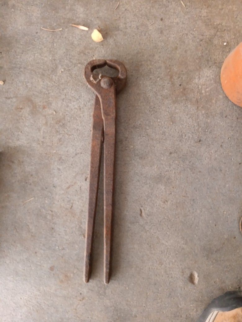 Antique Blacksmith Pliers