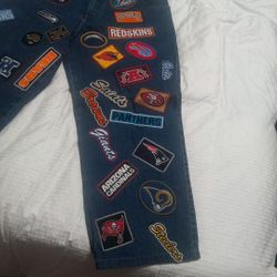Vintage Jeff Hamilton NFL Jeans