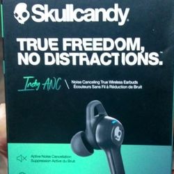 Skullcandy True Freedom . No Distraction Wireless Headphones 