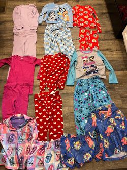 Girls size 7/8 winter pajamas