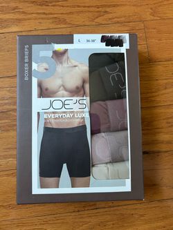 Joe's Everyday Luxe Men's soft stretch Boxer Briefs 5 pack size L