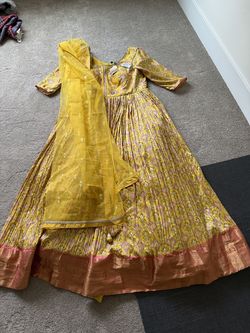 Indian floor length gown