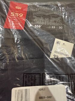 Levi’s 559, Mens, Black, 33x30
